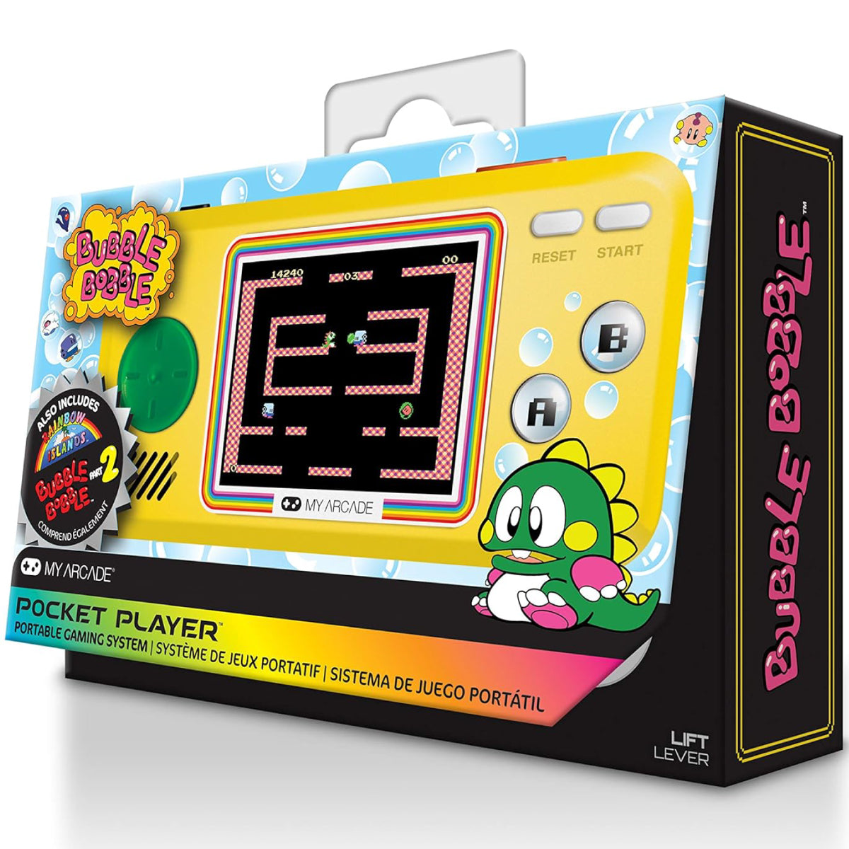 pocket player bubble bobble
