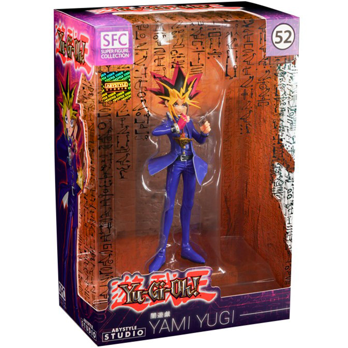 yu-gi-oh! - yami yugi - statua 17cm