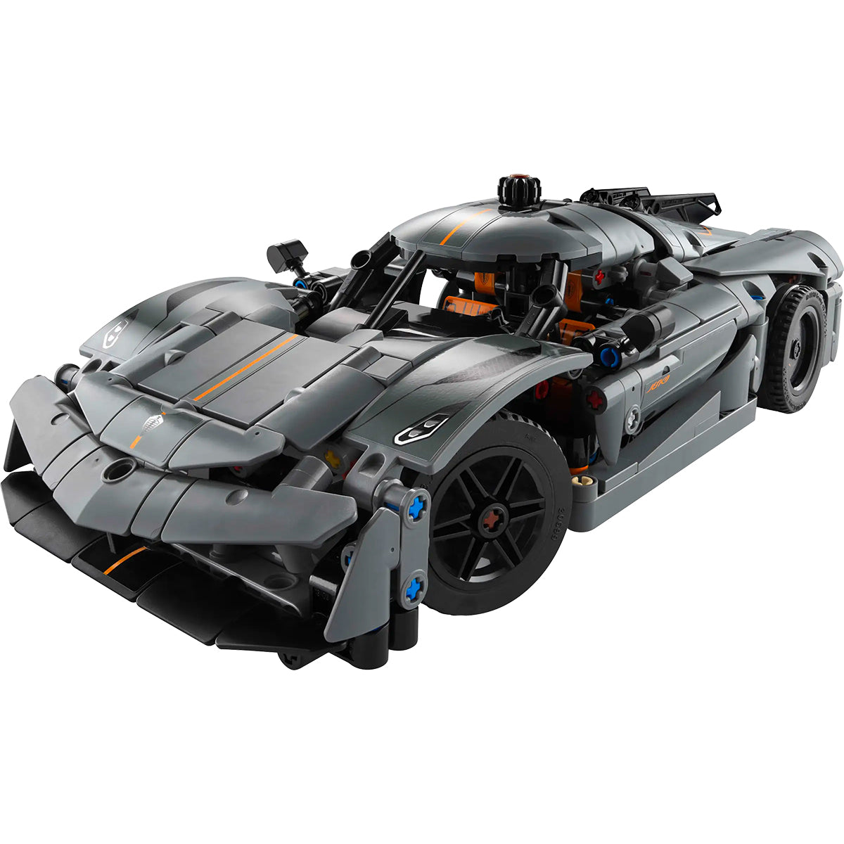 LEGO Technic 42173 hypercar koenigsegg jesko absolut grigia