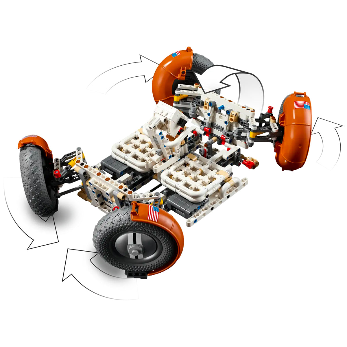 LEGO Technic 42182 rover lunare nasa apollo lrv