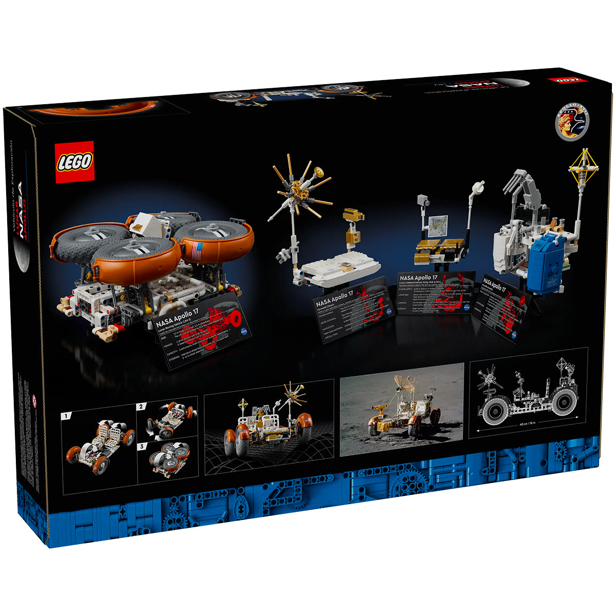 LEGO Technic 42182 rover lunare nasa apollo lrv