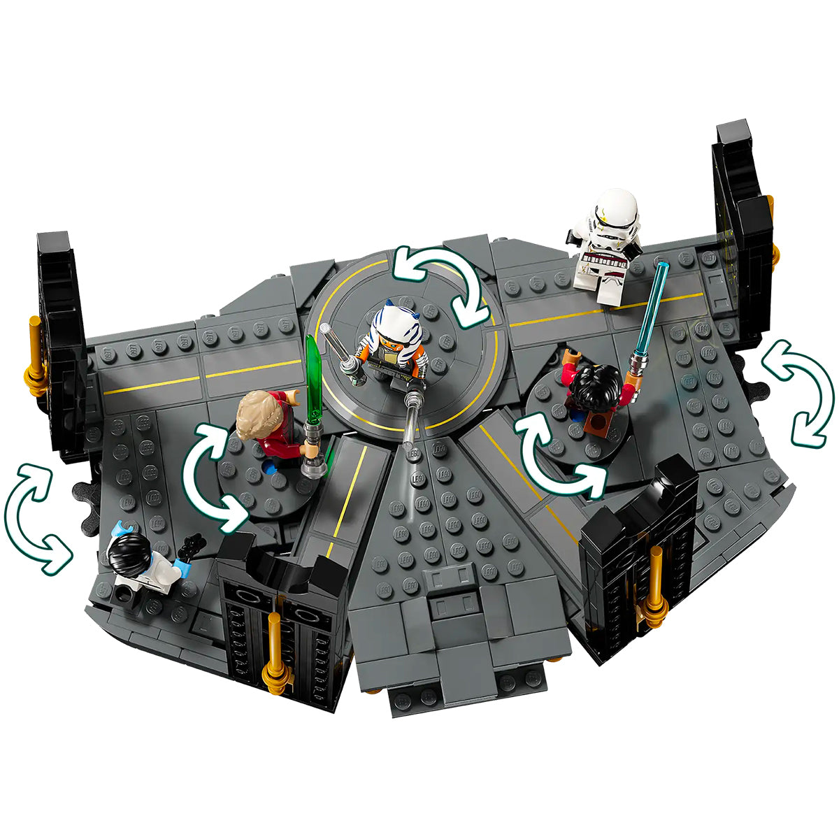 LEGO Star Wars 75385 duello su peridea di ahsoka tano