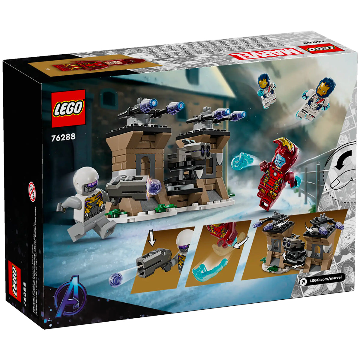 LEGO Super Heroes 76288 iron man e legione di ferro vs. soldati hydra