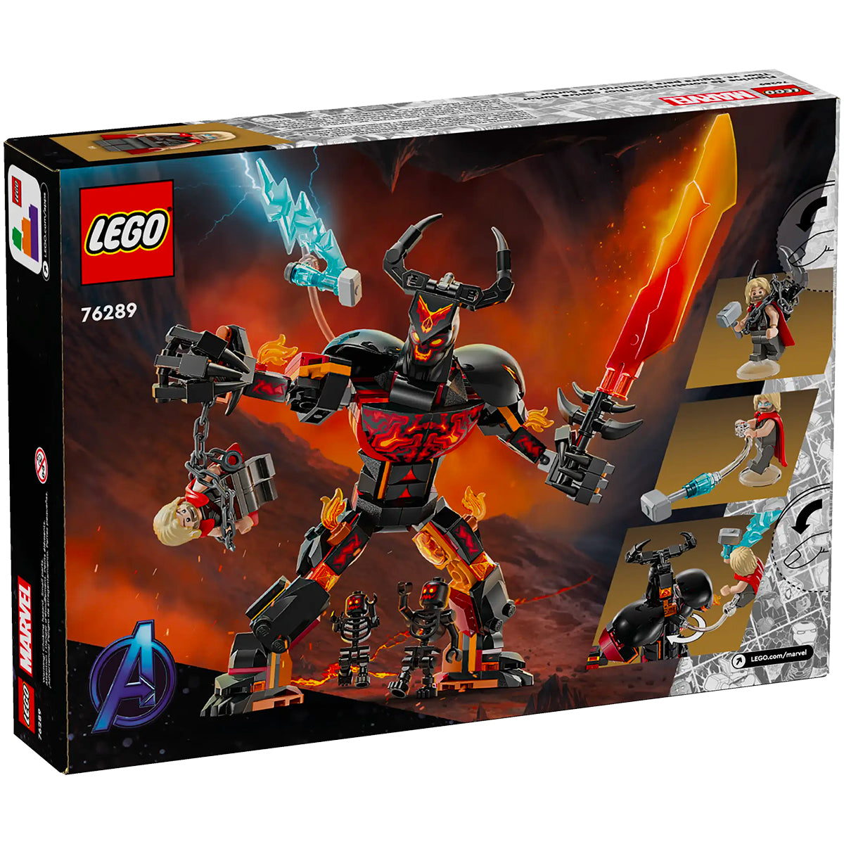 LEGO Super Heroes 76289 thor vs. surtur
