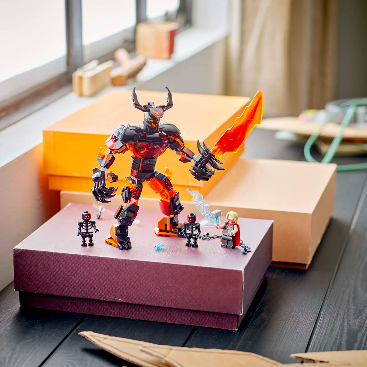 LEGO Super Heroes 76289 thor vs. surtur