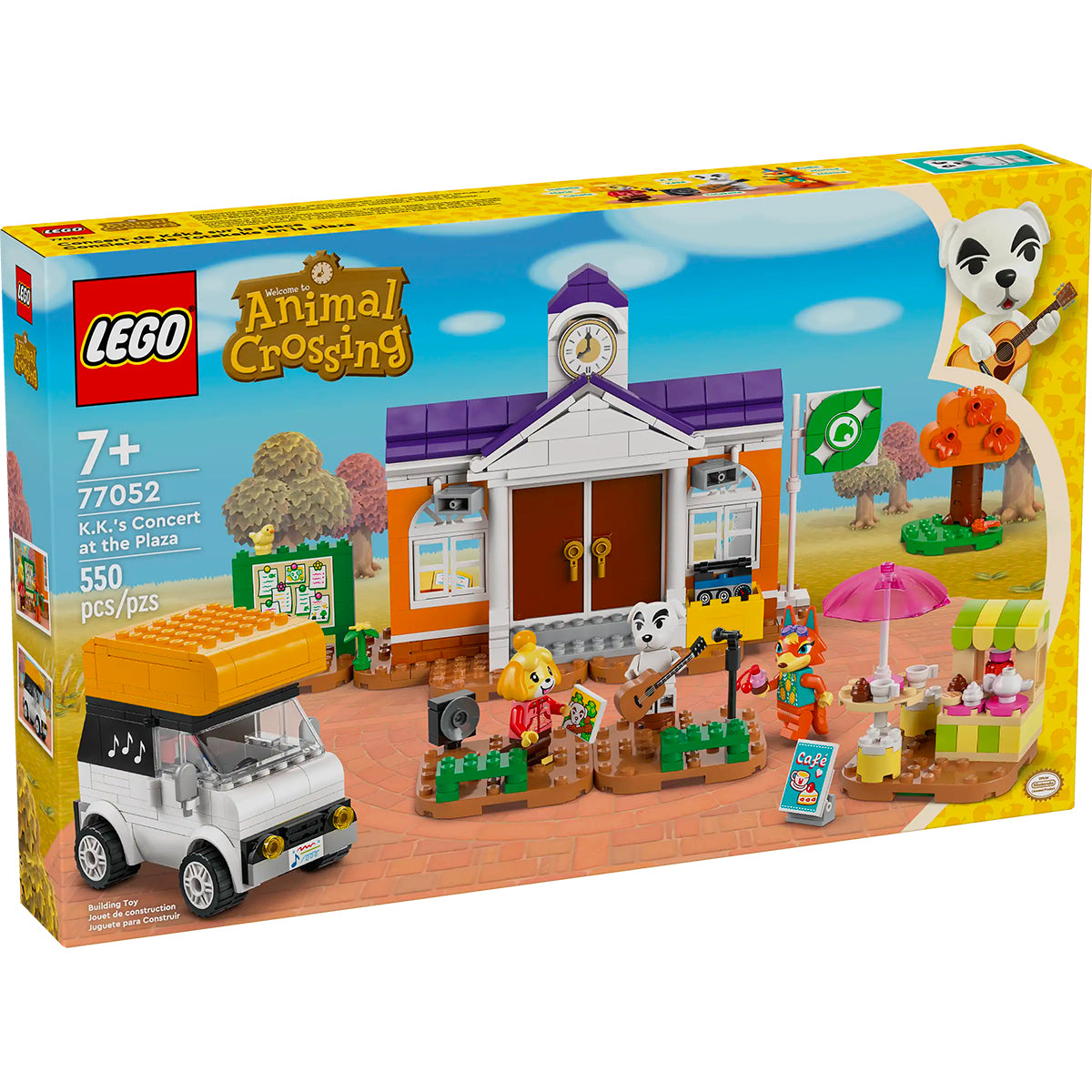 LEGO Animal Crossing 77052 concerto in piazza con k.k.