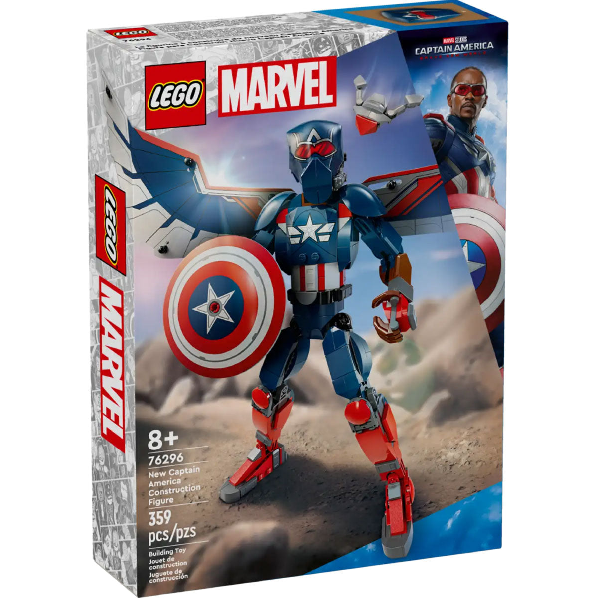 LEGO Super Heroes 76296 falcon captain america