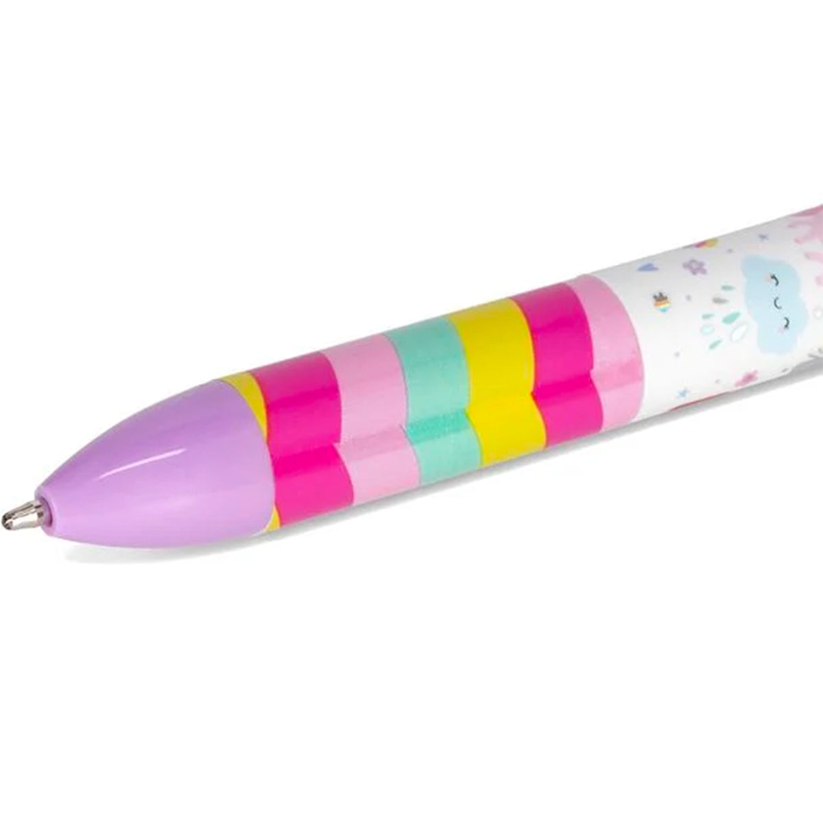 penna a due colori - click&clack - unicorno