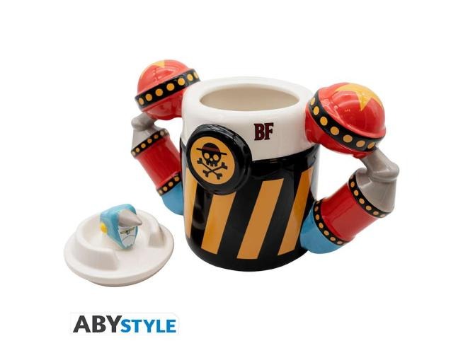 one piece - tazza 3d 350ml - franky shogun