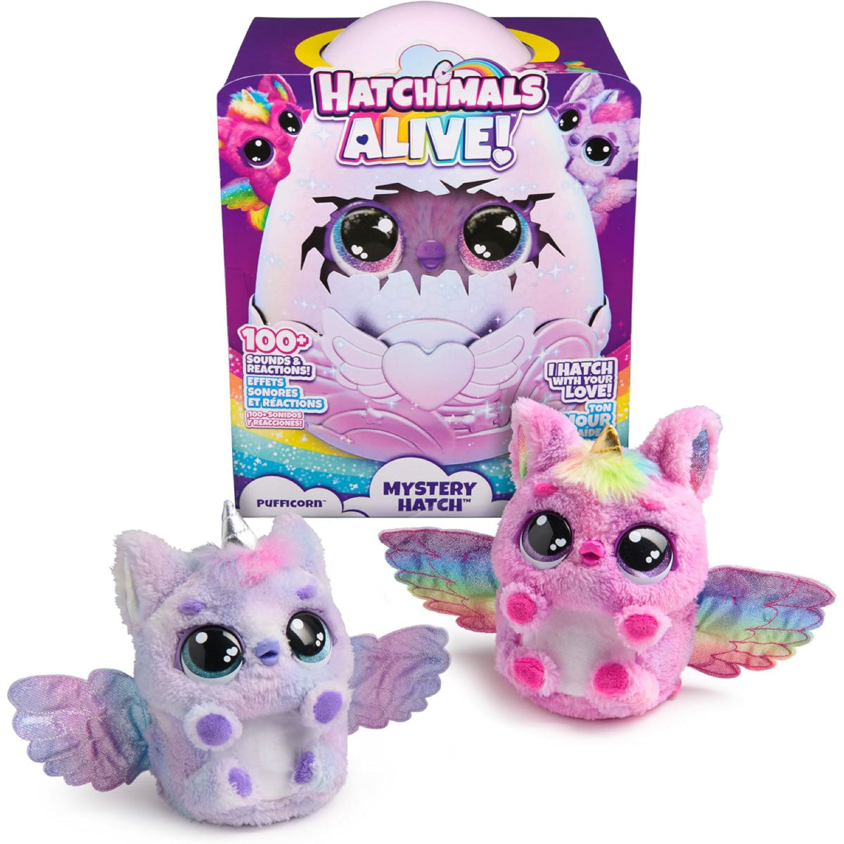 hatchimals alive - magico uovo pufficorn