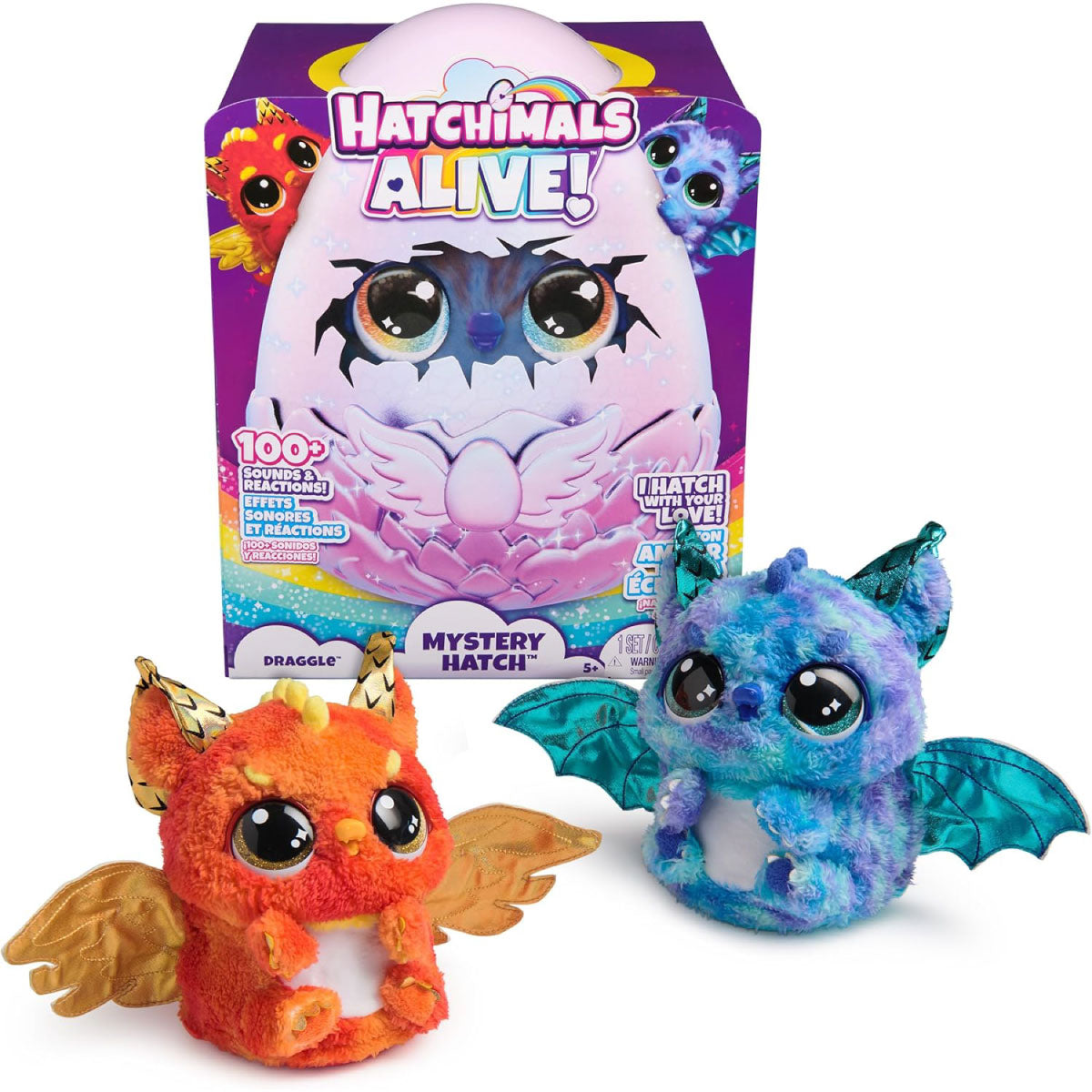 hatchimals alive - magico uovo draggle