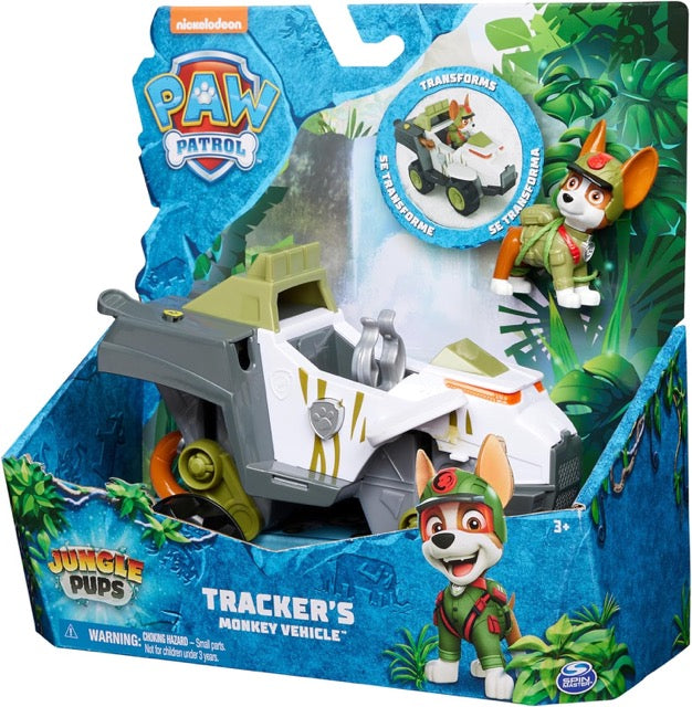 paw patrol jungle pups - veicolo giungla tracker