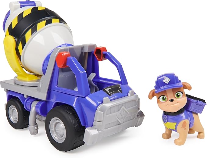 paw patrol rubble and crew - veicolo tematizzato di mix