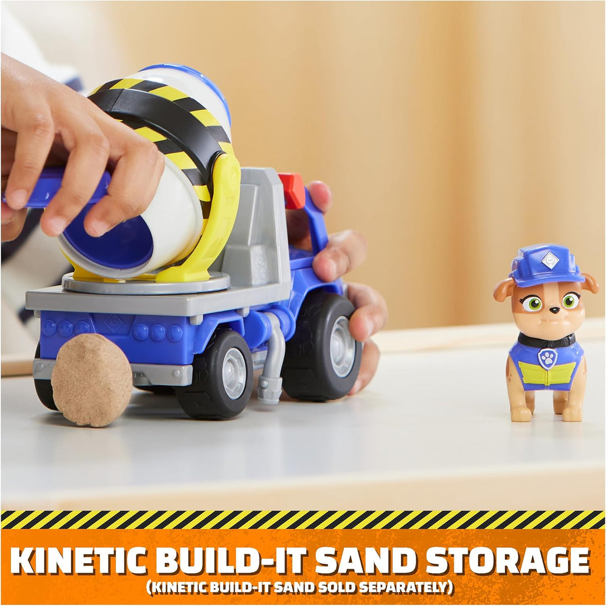 paw patrol rubble and crew - veicolo tematizzato di mix