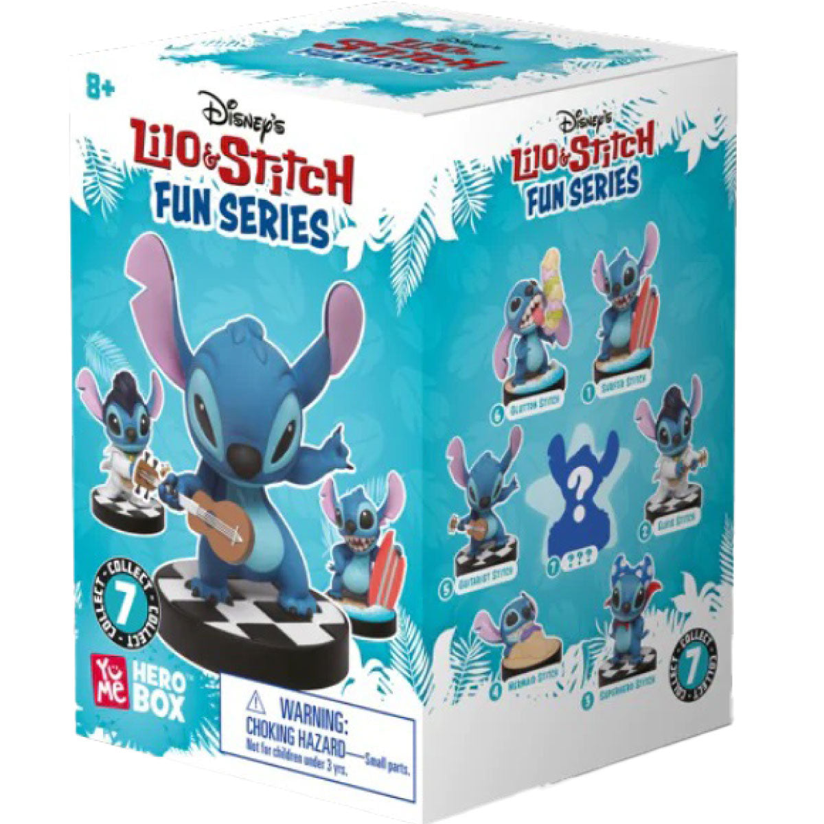 disney: lilo & stitch - hero blind box serie 6 - 1 personaggio assortito