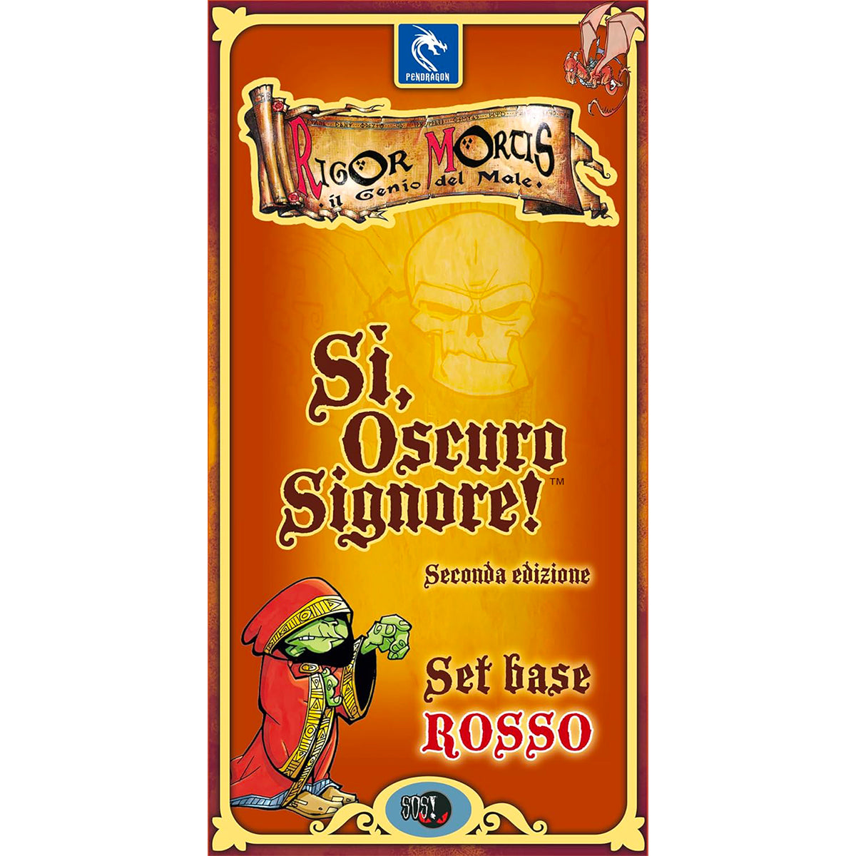 sì, oscuro signore! - set base rosso