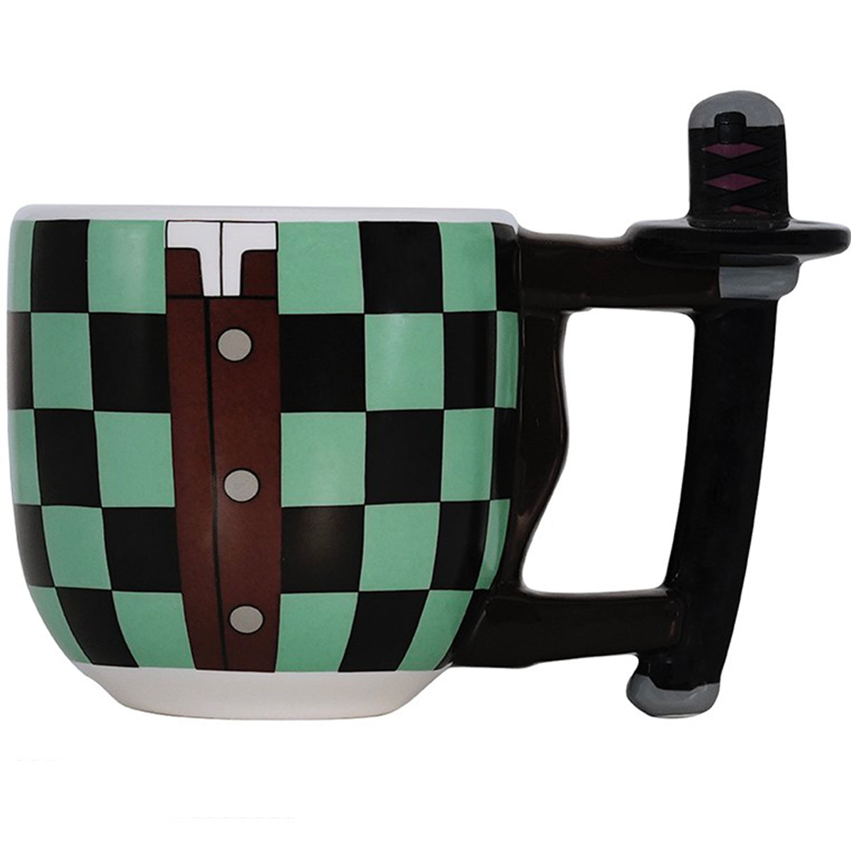 demon slayer - tazza 3d - tanjiro sword handle