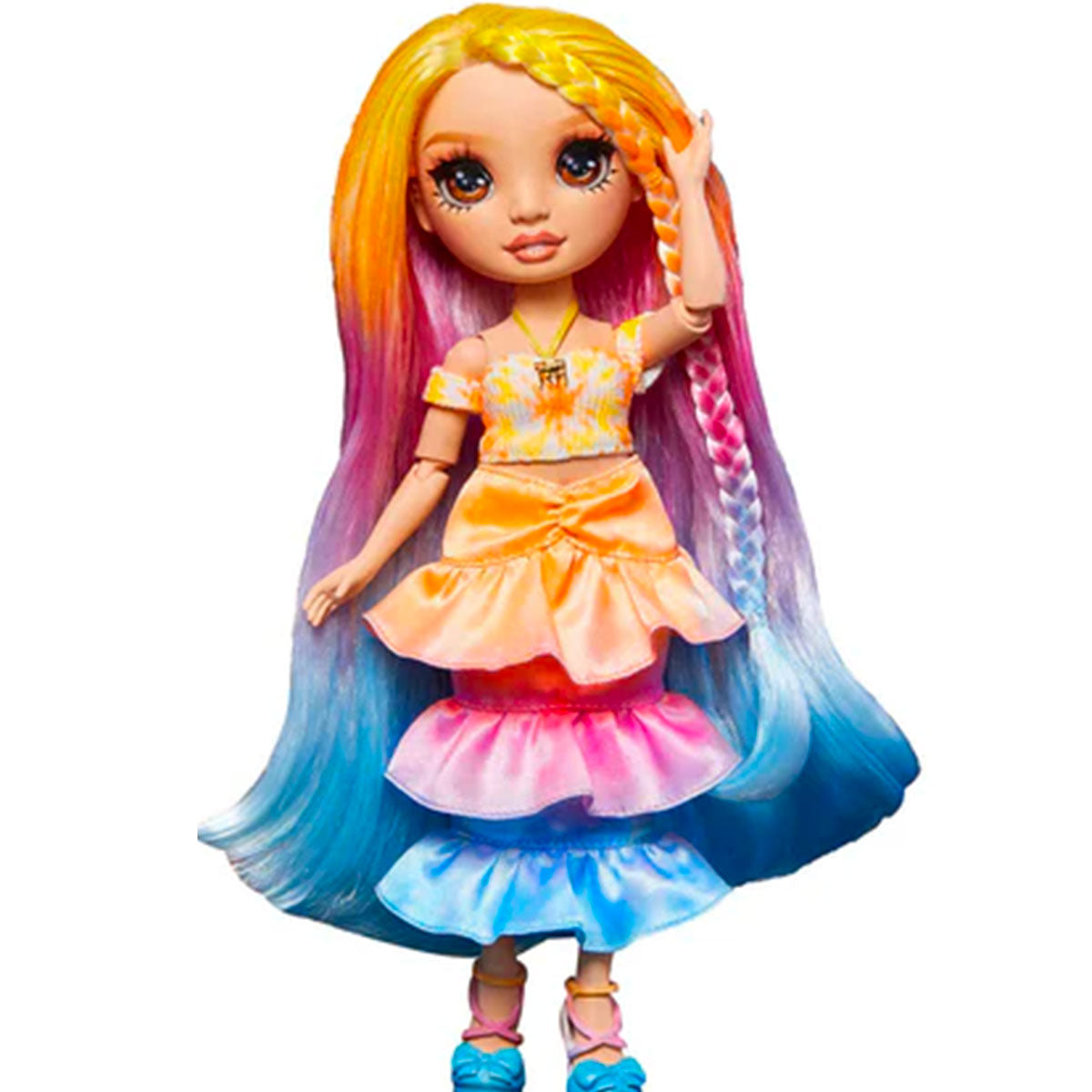 rainbow high - watercolor & create - brown eyes - fashion doll 28cm