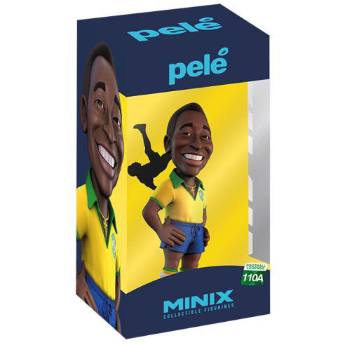 pelè - brasile - football legends 110a - minix collectible figurines 12cm