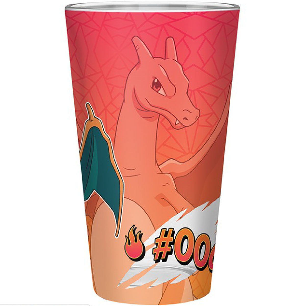 pokemon - large glass - charizard