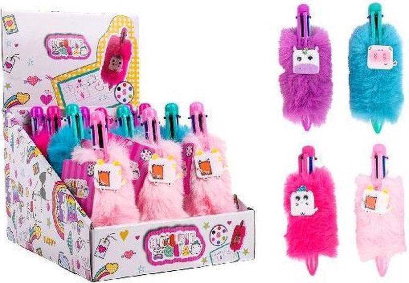 cubie squad - penna peluche - modello assortito