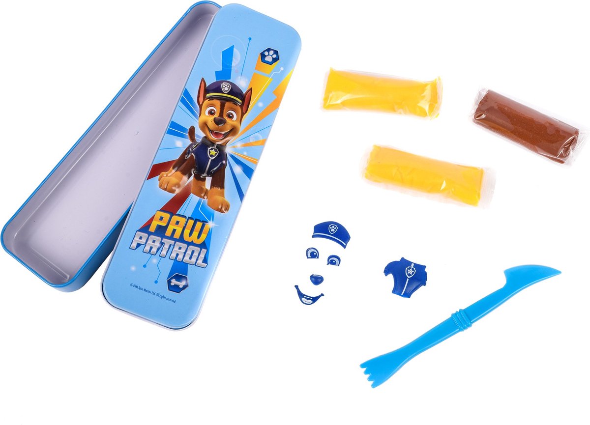 paw patrol - tool tin - chase