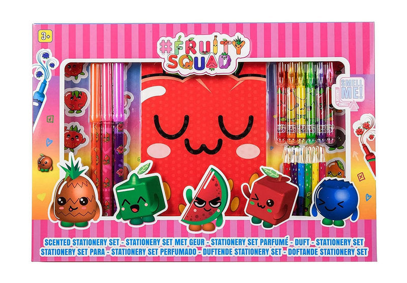 fruity squad - set di cancelleria profumato
