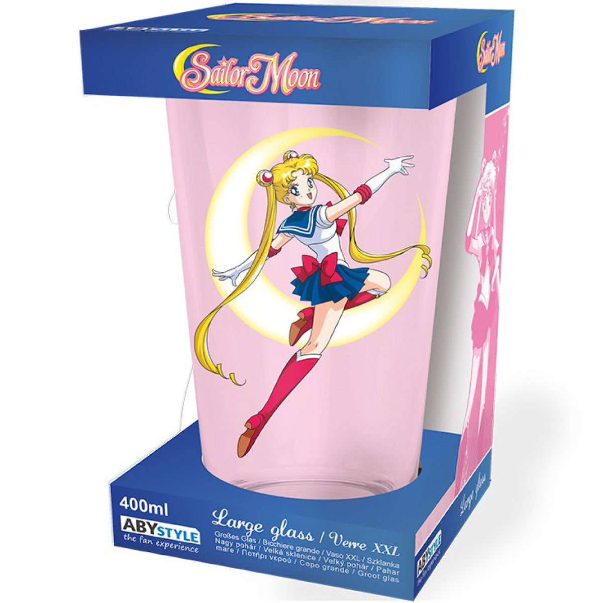 sailor moon - bicchiere large 400ml - sailor moon