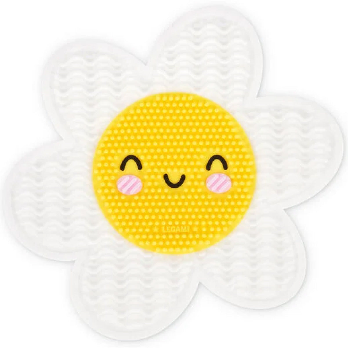 tappetino pulisci pennelli da trucco - brush it off! - daisy