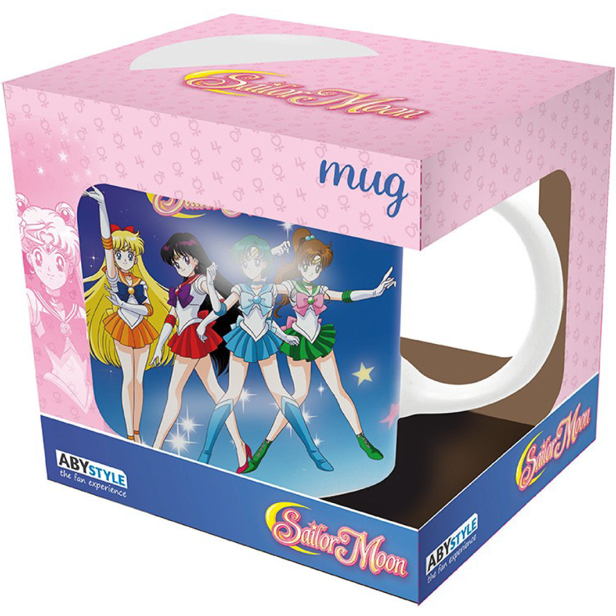 sailor moon - tazza 320ml - sailor warriors
