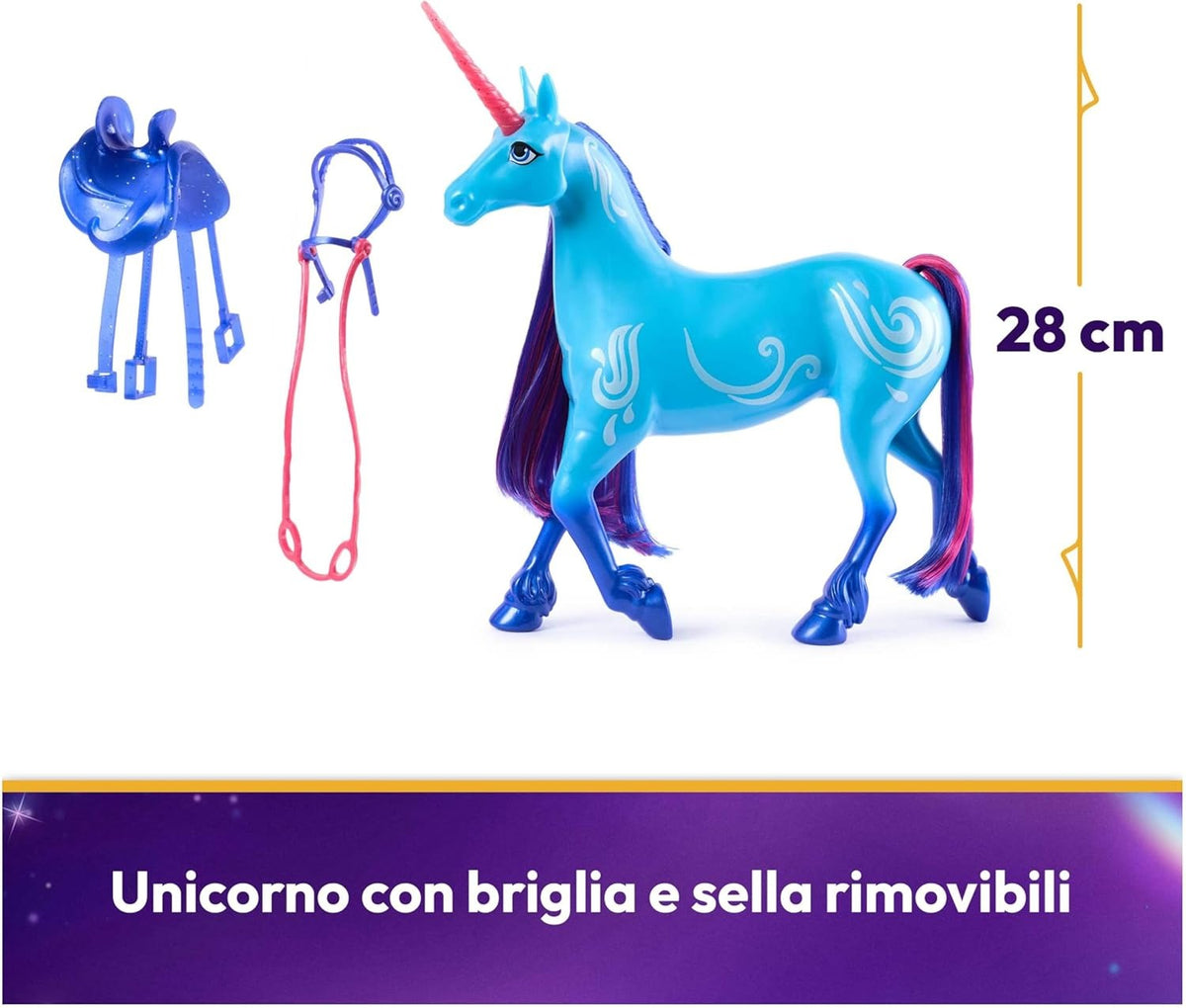 unicorn academy - river - unicorno di 28cm