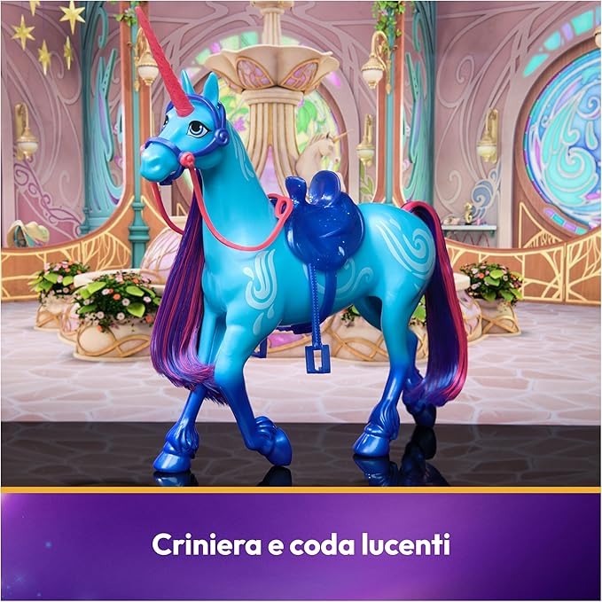 unicorn academy - river - unicorno di 28cm