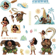 disney: vaiana - adesivo removibile da parete