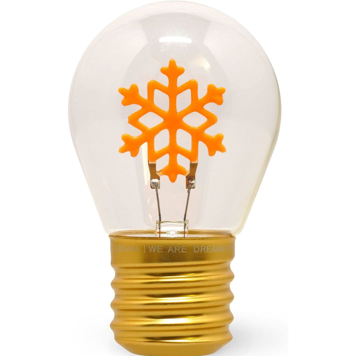 lampada da tavolo - bulb fiction - snowflakes