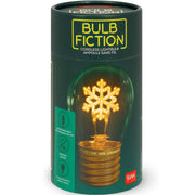 lampada da tavolo - bulb fiction - snowflakes