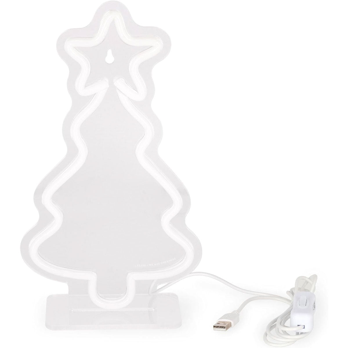 lampada led a effetto neon - it's a sign - xmas tree
