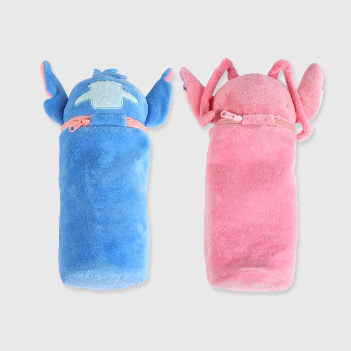 astuccio peluche - stitch & angel - modello assortito