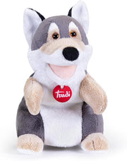 marionetta lupo - peluche 25cm