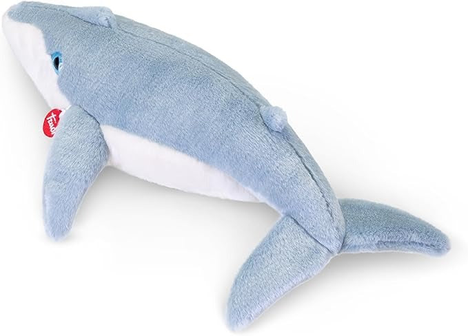 balenottera azzurra - peluche 55cm