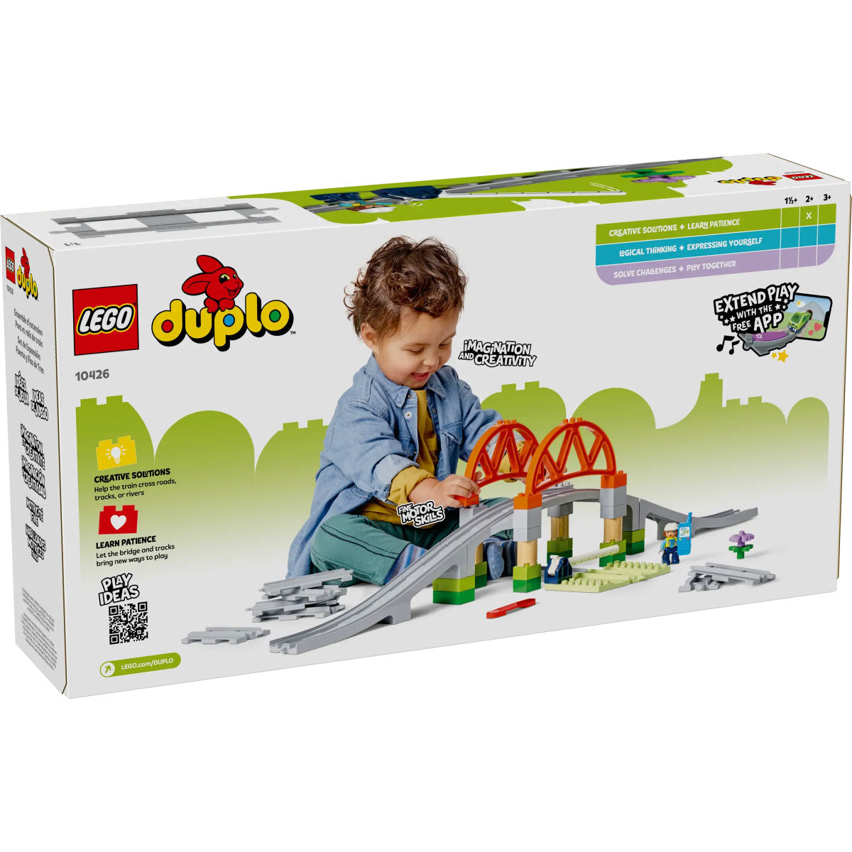 LEGO Duplo 10426 pack di espansione ponte e binari ferroviari