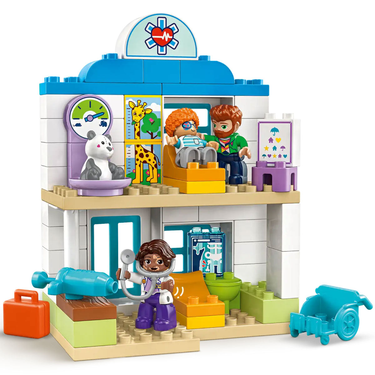 LEGO Duplo 10449 prime esperienze: visita dal dottore