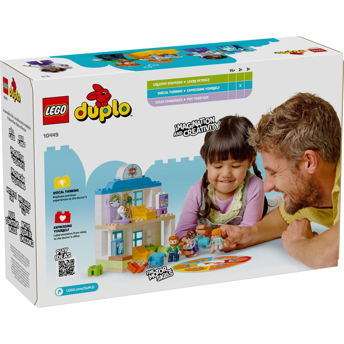 LEGO Duplo 10449 prime esperienze: visita dal dottore