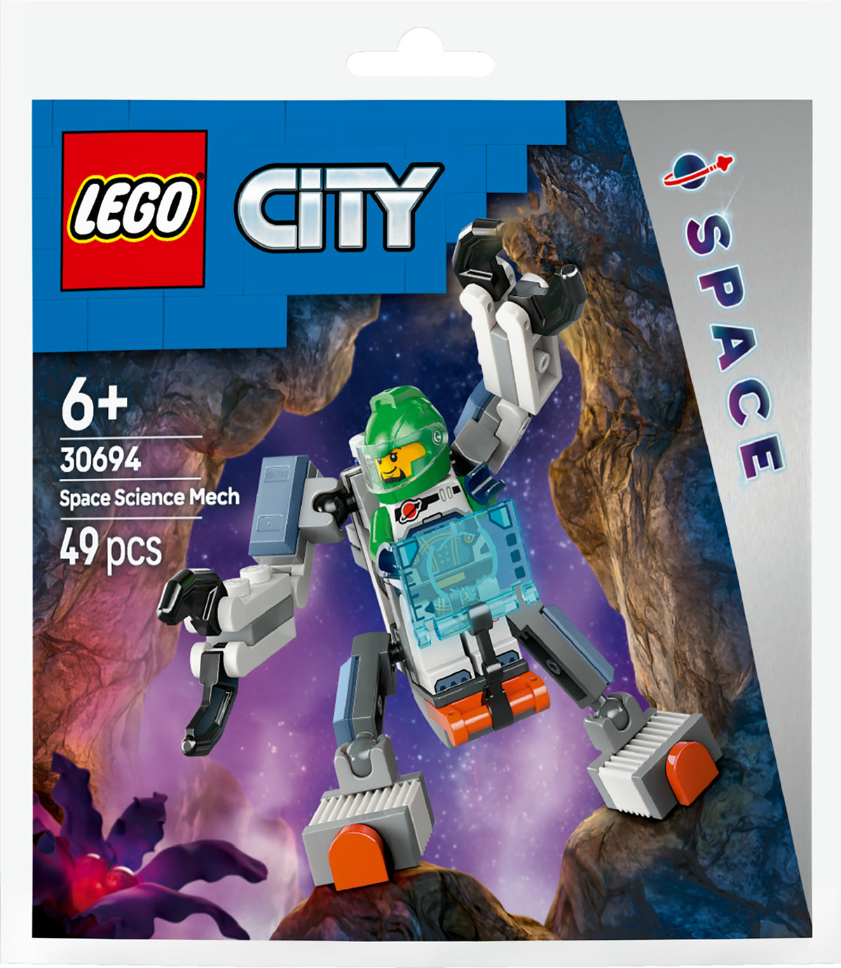 LEGO City 30694 mech scientifico spaziale