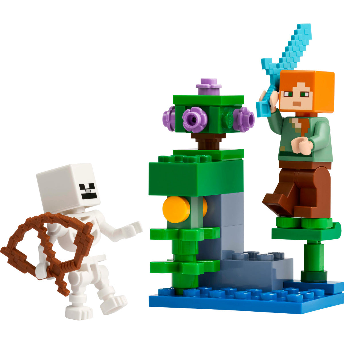 LEGO Minecraft 30705 duello nella grotta lussureggiante