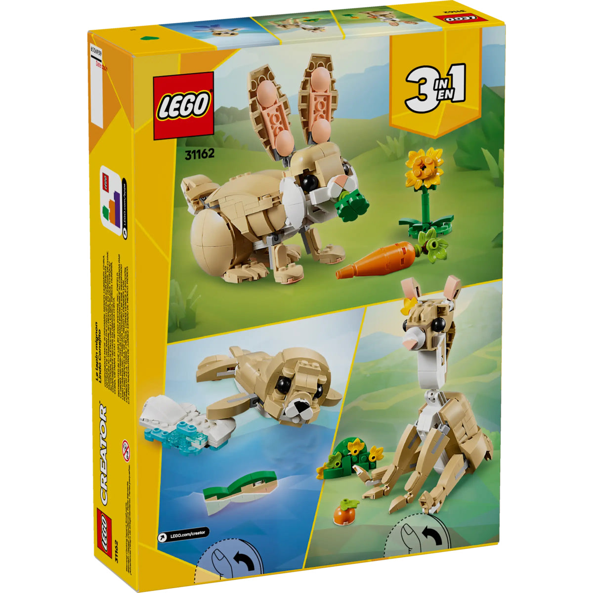 LEGO Creator 31162 adorabile coniglio