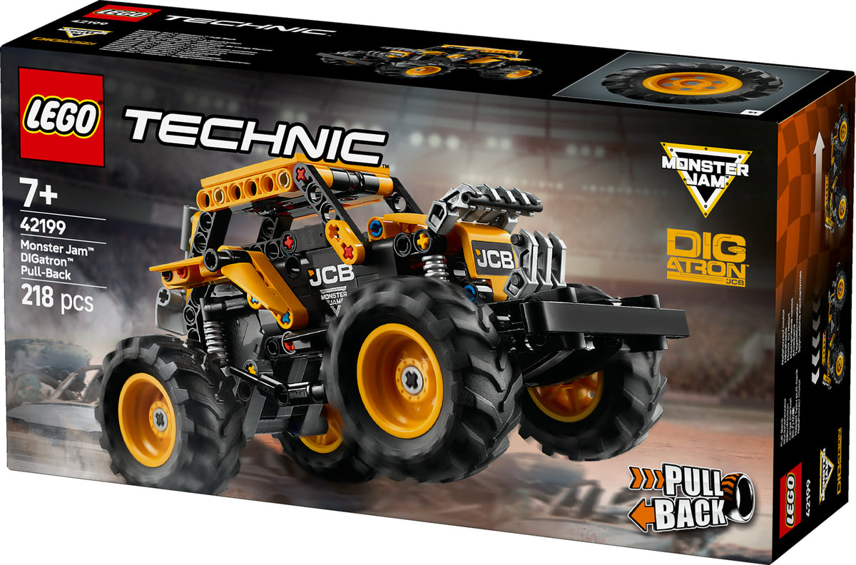 LEGO Technic 42199 pull-back monster jam digatron