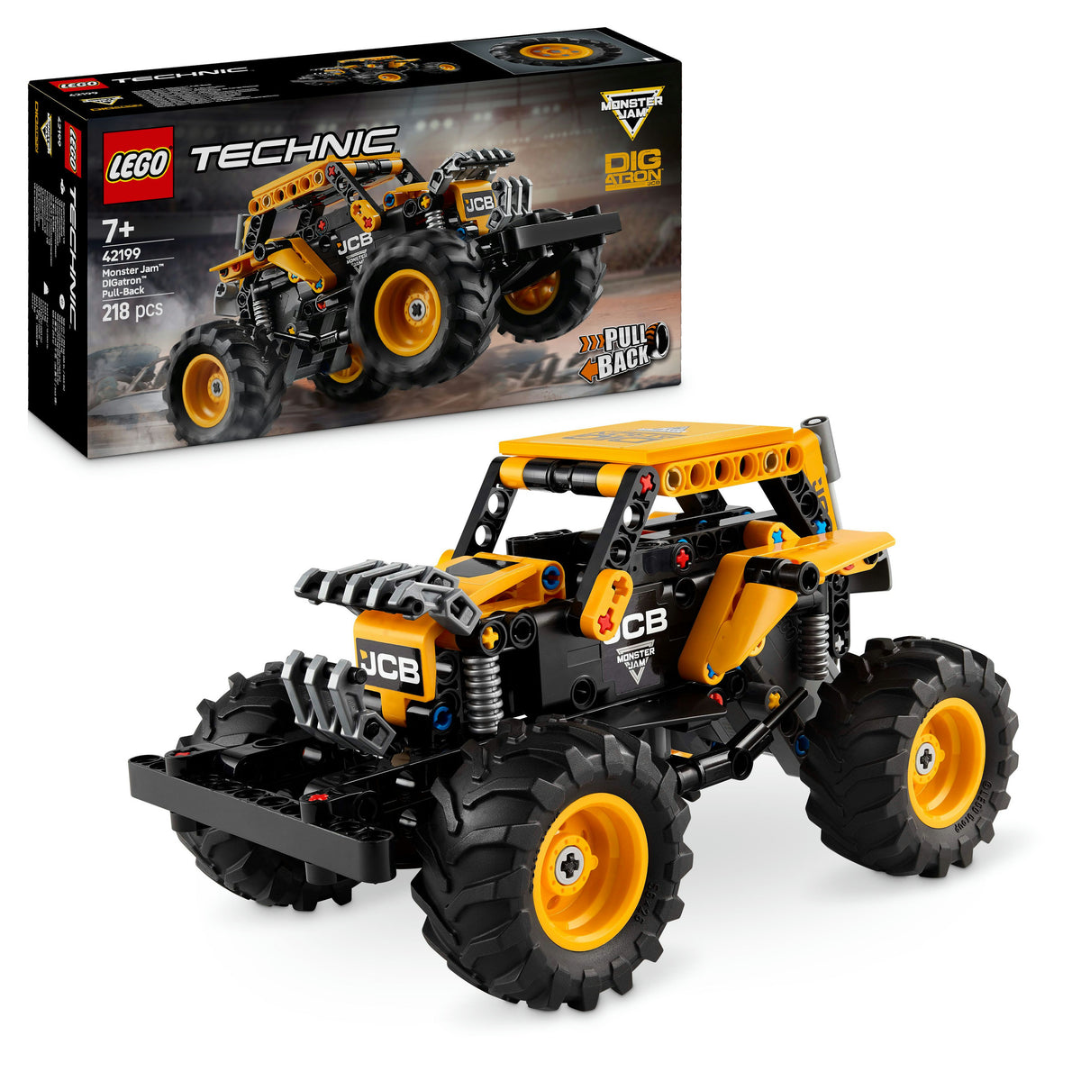 LEGO Technic 42199 pull-back monster jam digatron