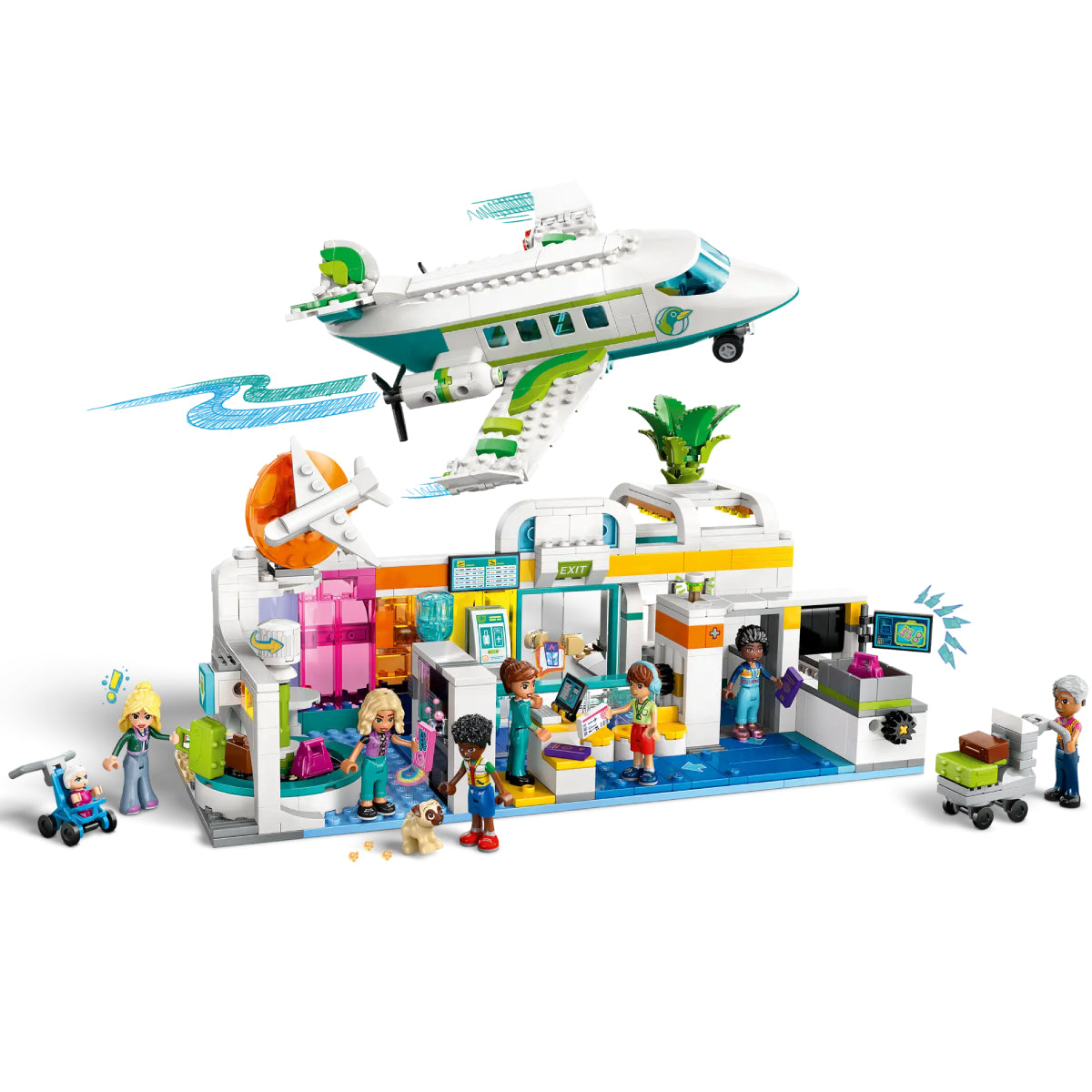 LEGO Friends 42656 aeroporto e aereo di heartlake city