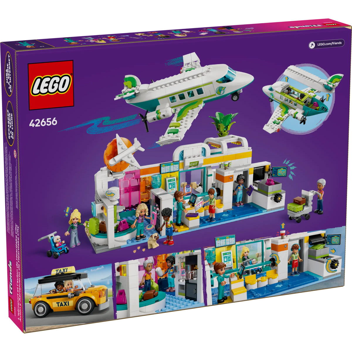 LEGO Friends 42656 aeroporto e aereo di heartlake city