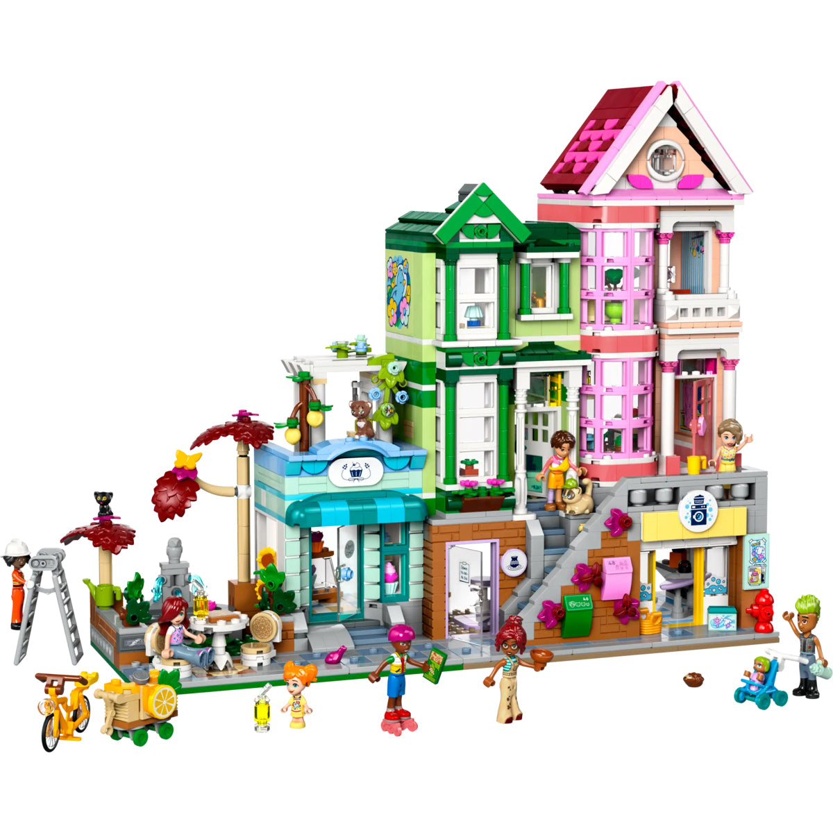 LEGO Friends 42670 appartamenti e negozi di heartlake city